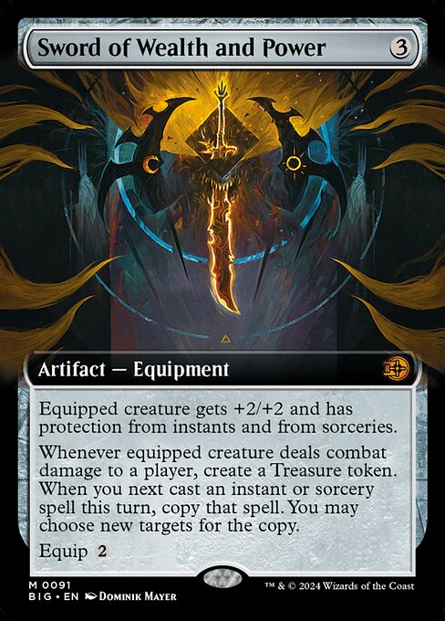 BIG: Sword of Wealth and Power (Extended Art) (Foil)