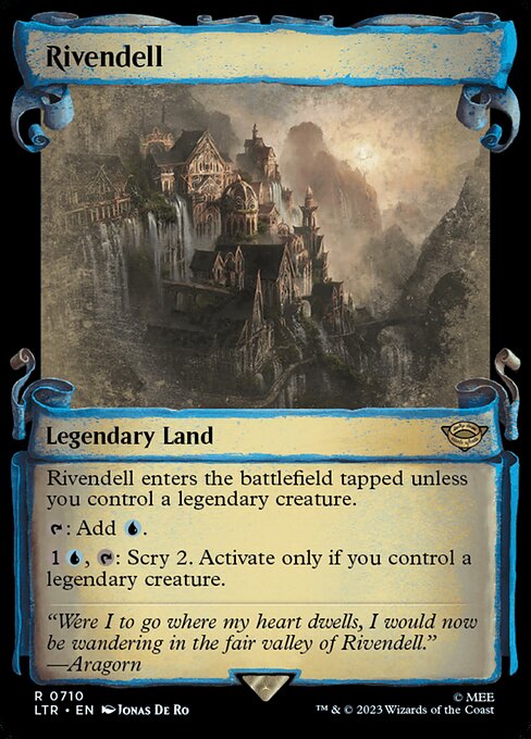 LTR: Rivendell (Showcase Scrolls)