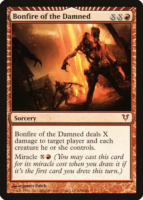 AVR: Bonfire of the Damned (Foil)