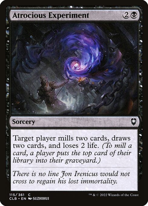 CLB: Atrocious Experiment (Foil)