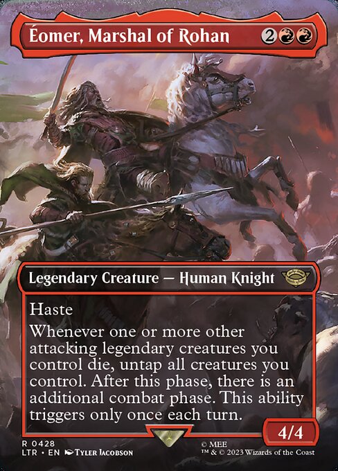 LTR: Eomer, Marshal of Rohan (Borderless) (Foil)