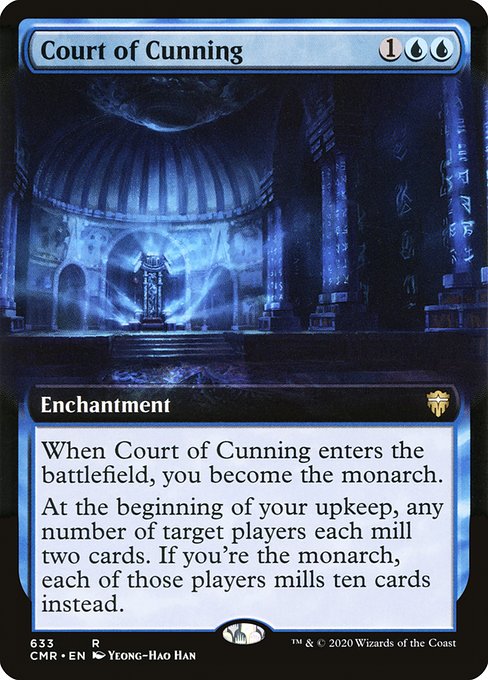 CMR: Court of Cunning (Extended Art) (Foil)