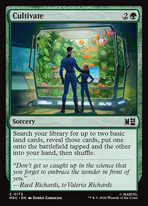 MSC: Cultivate