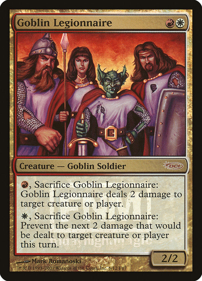 Goblin Legionnaire [Foil] :: F07