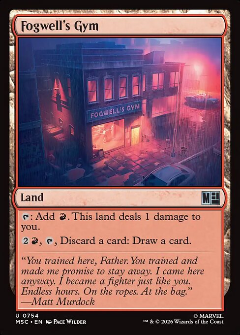 MSC: Fogwell's Gym (Foil)