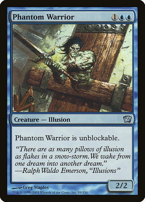 9ED: Phantom Warrior (Foil)