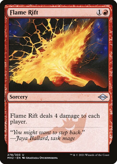 MH2: Flame Rift (Foil Etched)