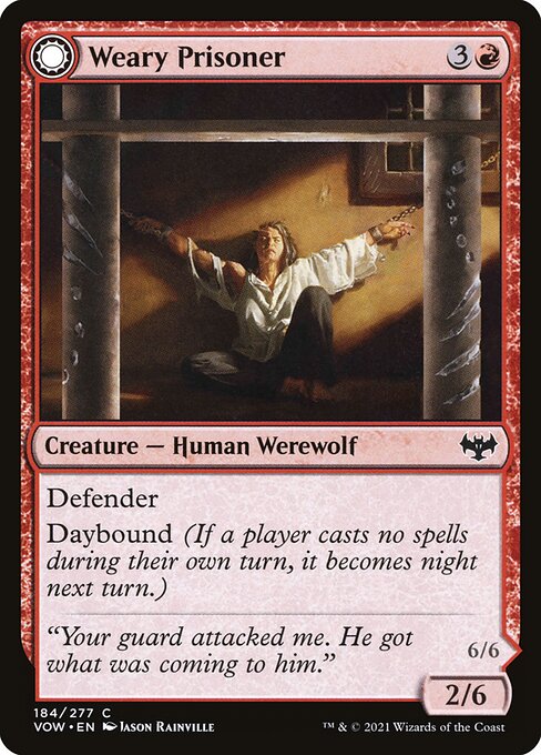 VOW: Weary Prisoner (Foil)