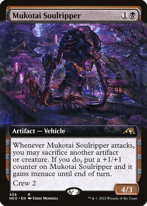 NEO: Mukotai Soulripper (Extended Art) (Foil)
