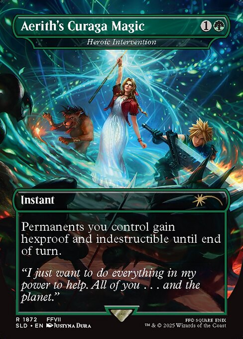 SLD: Aerith's Curaga Magic - Heroic Intervention