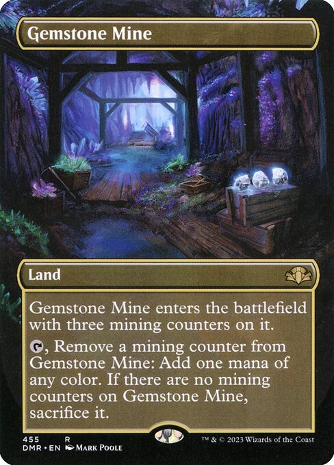 DMR: Gemstone Mine (Borderless) (Foil)