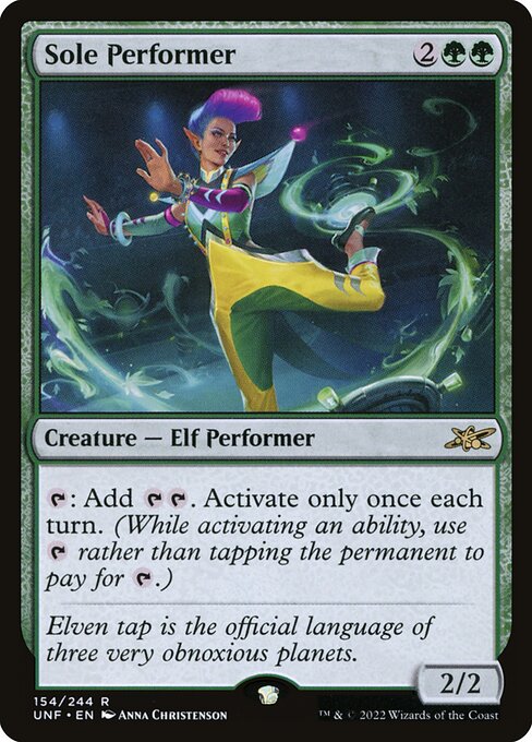 UNF: Sole Performer