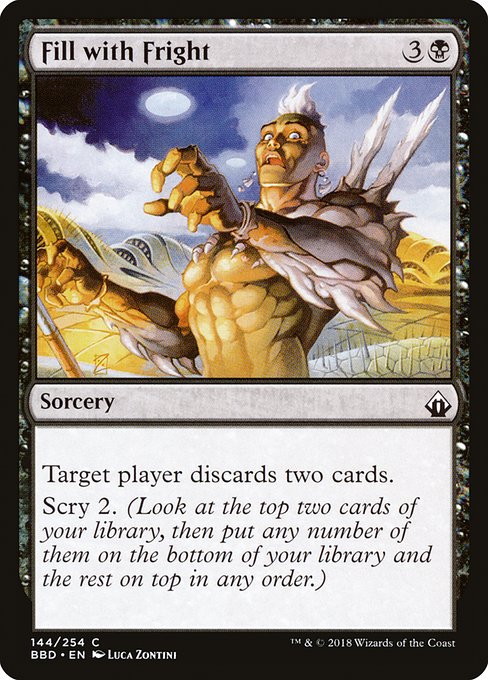 BBD: Fill with Fright (Foil)