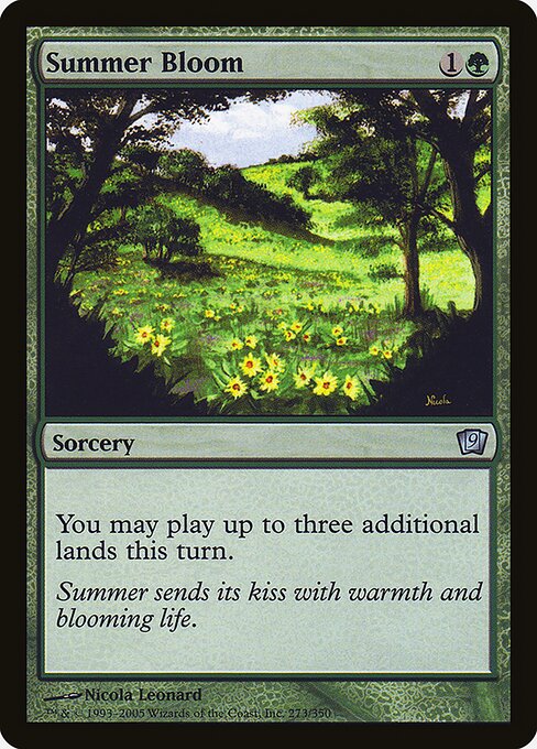 9ED: Summer Bloom (Foil)