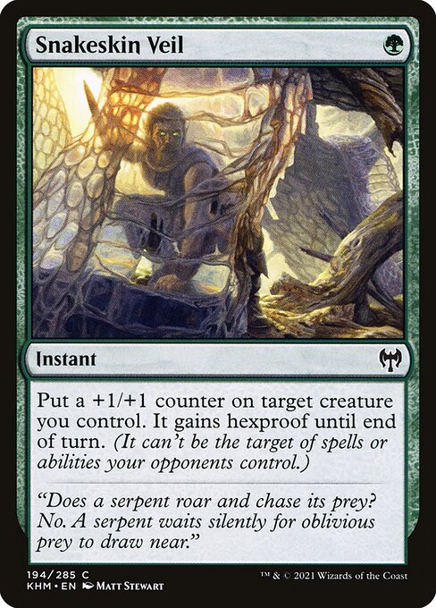 KHM: Snakeskin Veil (Foil)
