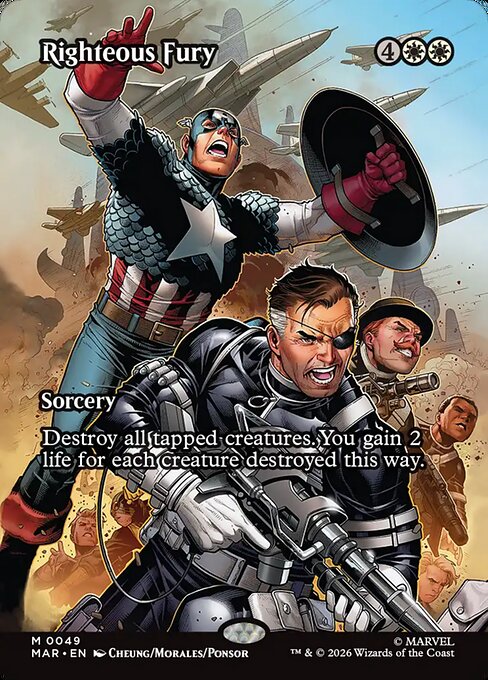 MAR: Righteous Fury (Borderless)
