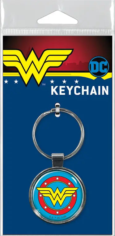 DC Comics Wonder Woman Logo Keychain