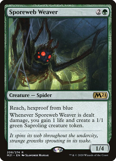 M21: Sporeweb Weaver (Foil)