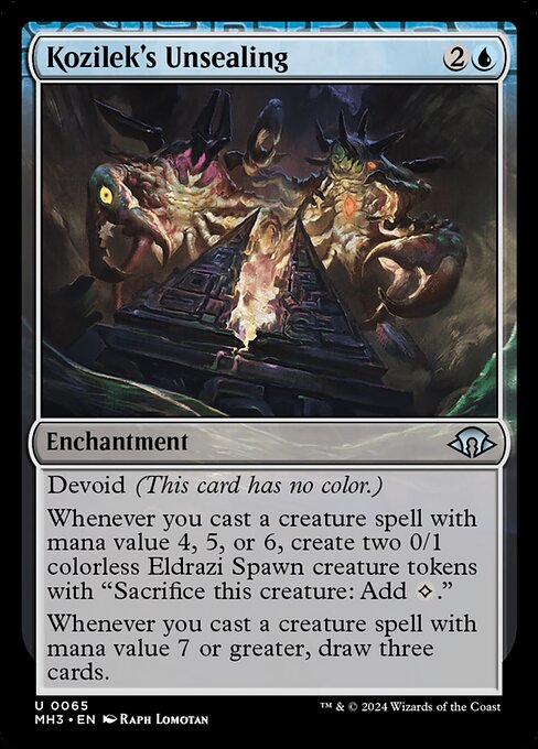MH3: Kozilek's Unsealing (Foil)