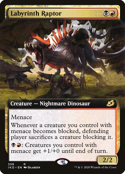 IKO: Labyrinth Raptor (Extended Art)