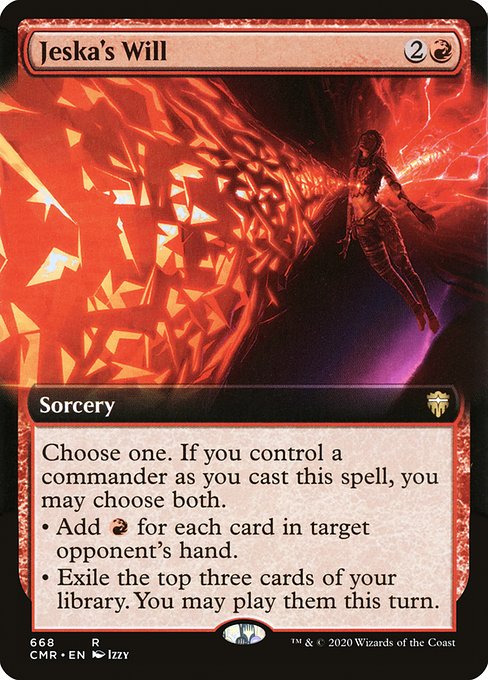 CMR: Jeska's Will (Extended Art) (Foil)