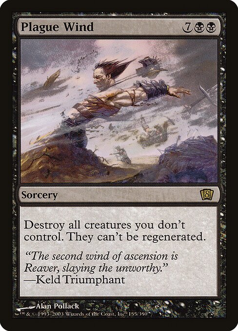 8ED: Plague Wind (Foil)