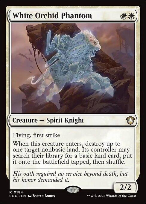 SOC: White Orchid Phantom