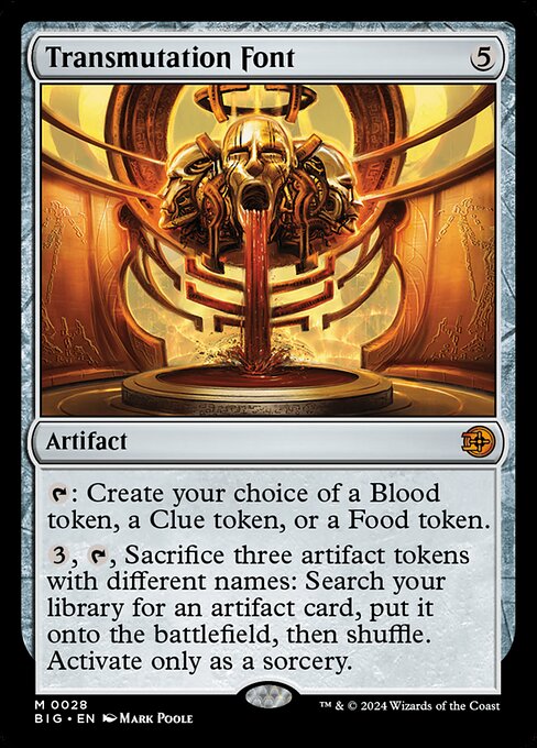 BIG: Transmutation Font (Foil)