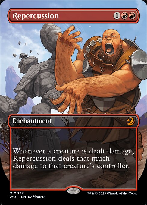 WOT: Repercussion (Anime Borderless) (Foil)
