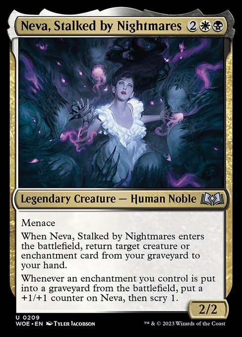 WOE: Neva, Stalked by Nightmares (Foil)