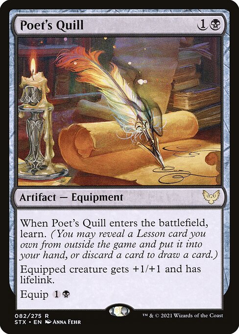 STX: Poet's Quill (Foil)