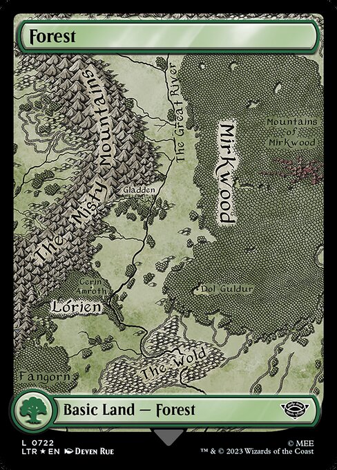 LTR: Forest (0722) (Surge Foil)
