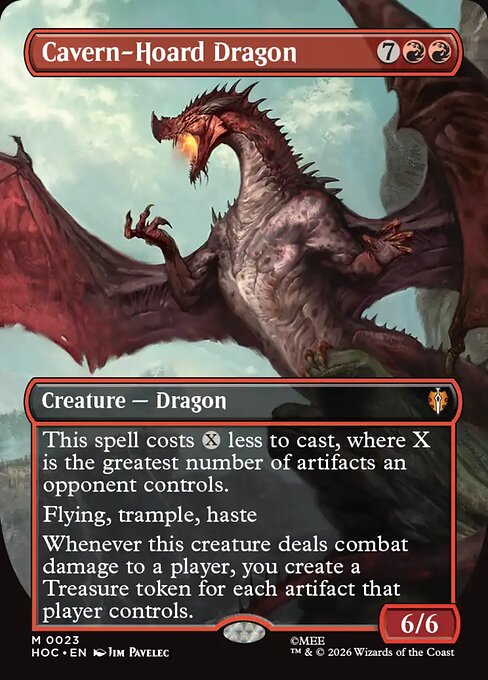 HOC: Cavern-Hoard Dragon (Borderless)