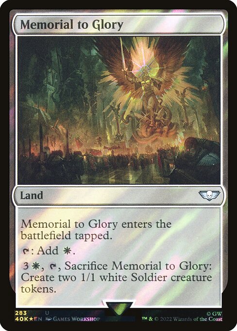40K: Memorial to Glory (Surge Foil)
