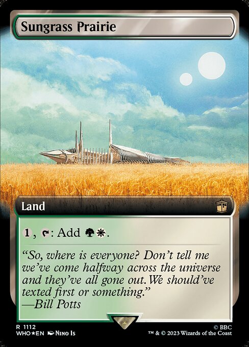 WHO: Sungrass Prairie (Extended Art) (Surge Foil)
