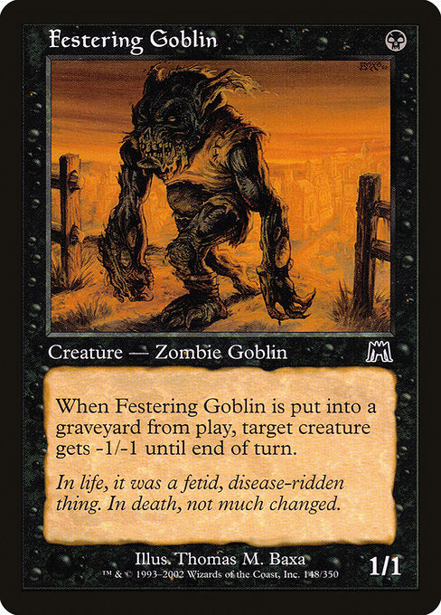 ONS: Festering Goblin (Foil)