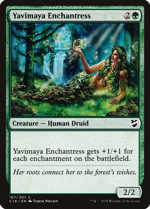 C18: Yavimaya Enchantress