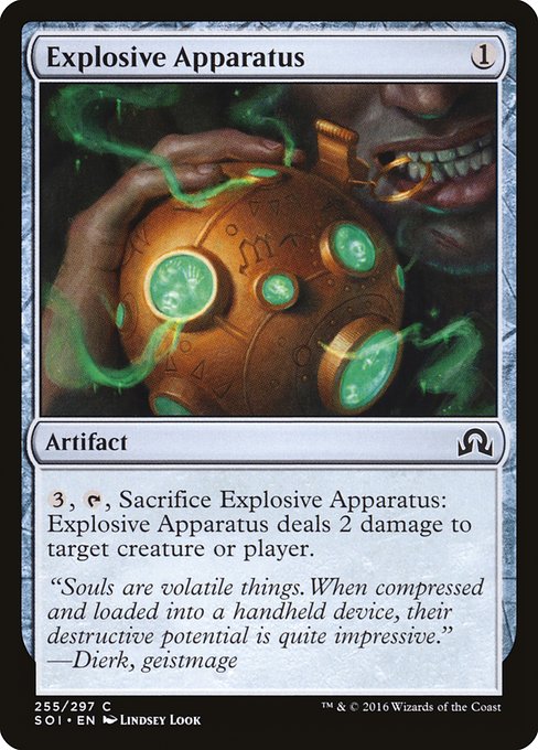 SOI: Explosive Apparatus
