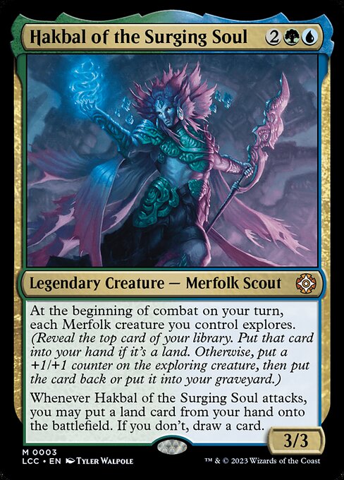 LCC: Hakbal of the Surging Soul (Foil)