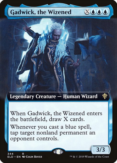 ELD: Gadwick, the Wizened (Extended Art) (Foil)