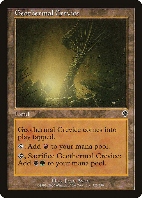 INV: Geothermal Crevice (Foil)
