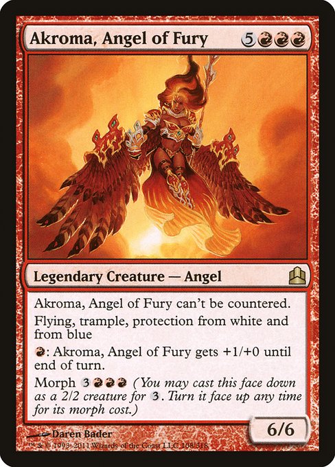 CMD: Akroma, Angel of Fury