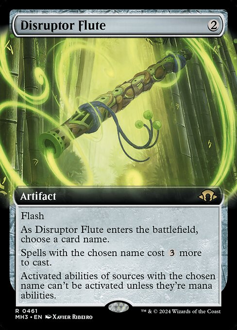 MH3: Disruptor Flute (Extended Art) (Foil)