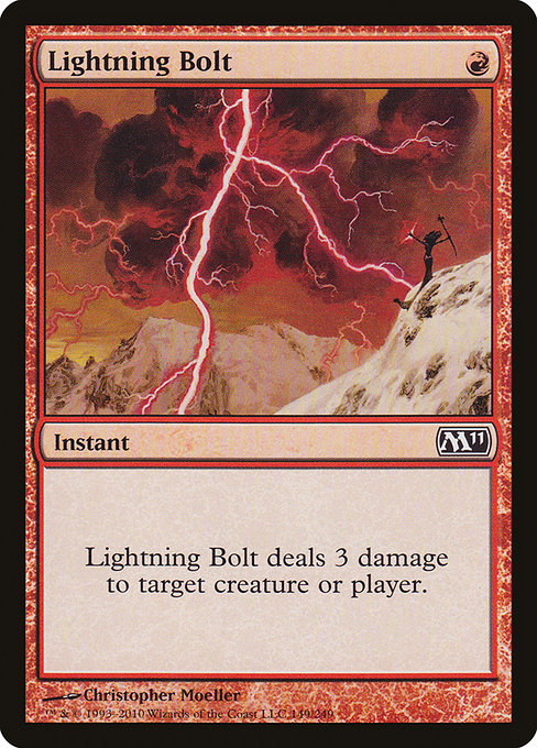 M11: Lightning Bolt (Foil)
