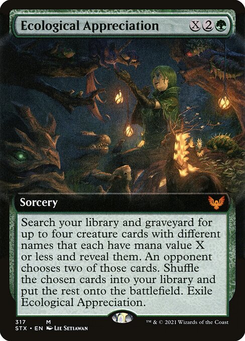 STX: Ecological Appreciation (Extended Art)