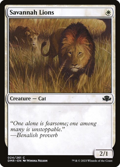 DMR: Savannah Lions (Foil)