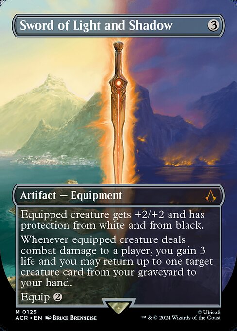 ACR: Sword of Light and Shadow (Borderless) (Foil)