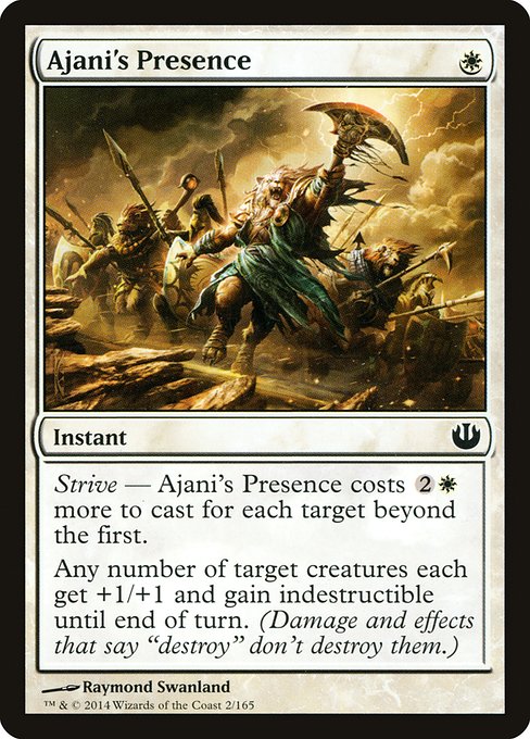 JOU: Ajani's Presence (Foil)