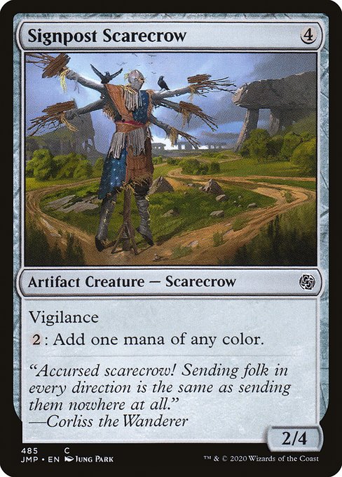 JMP: Signpost Scarecrow