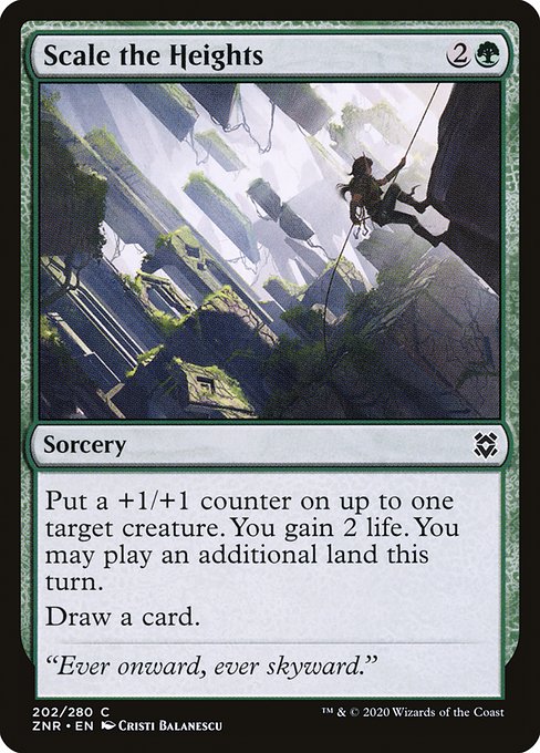 ZNR: Scale the Heights (Foil)